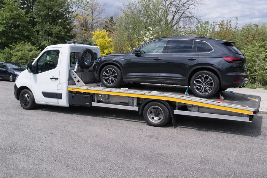 VW Touareg für eine Werkstattfahrt von Graz nach Linz